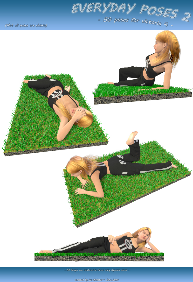 Victoria 4.2 poses - Everyday poses 2 by N/A