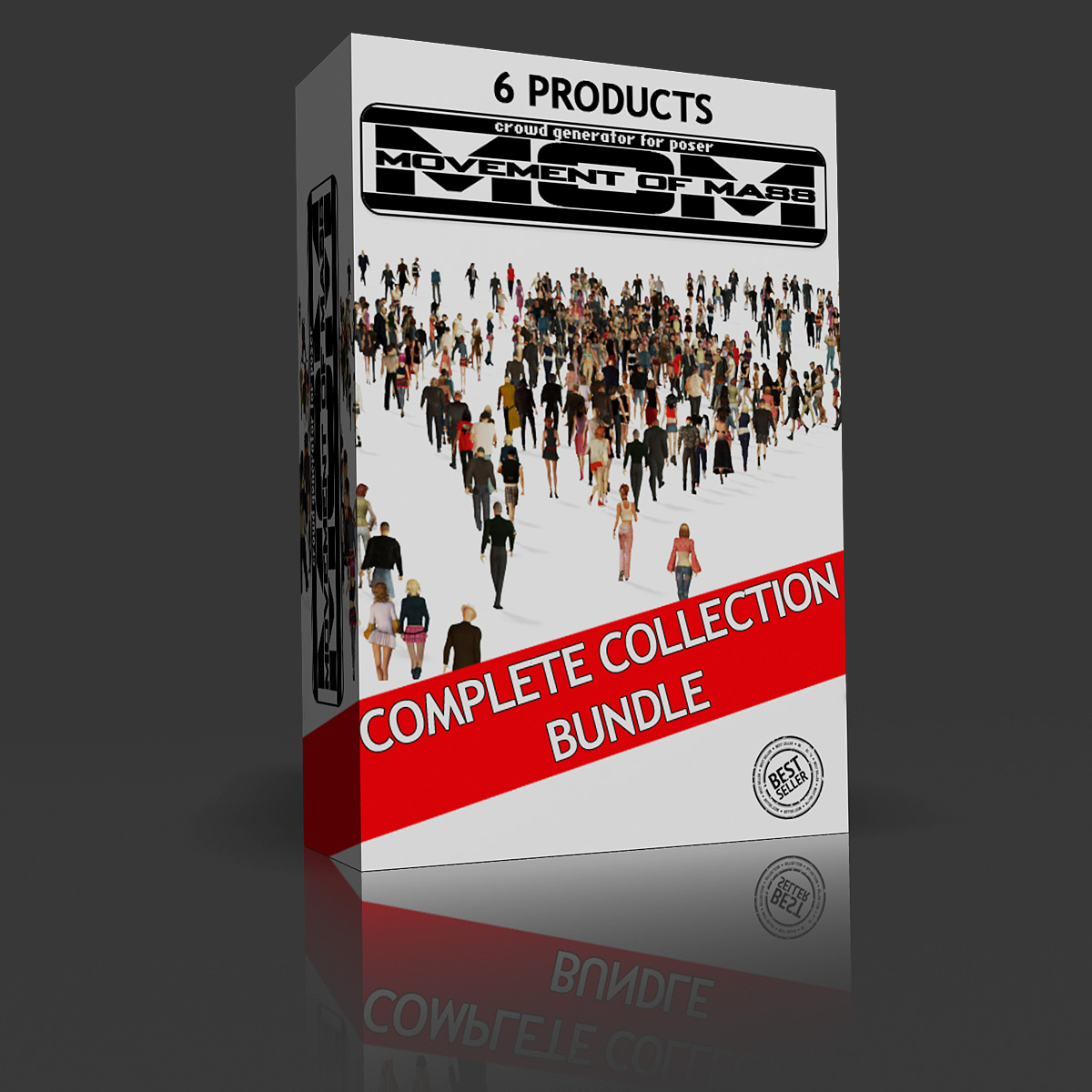 M.O.M Crowd Generator BUNDLE by N/A
