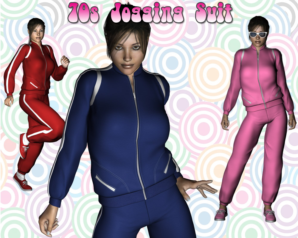 70s Jogging Suit by N/A