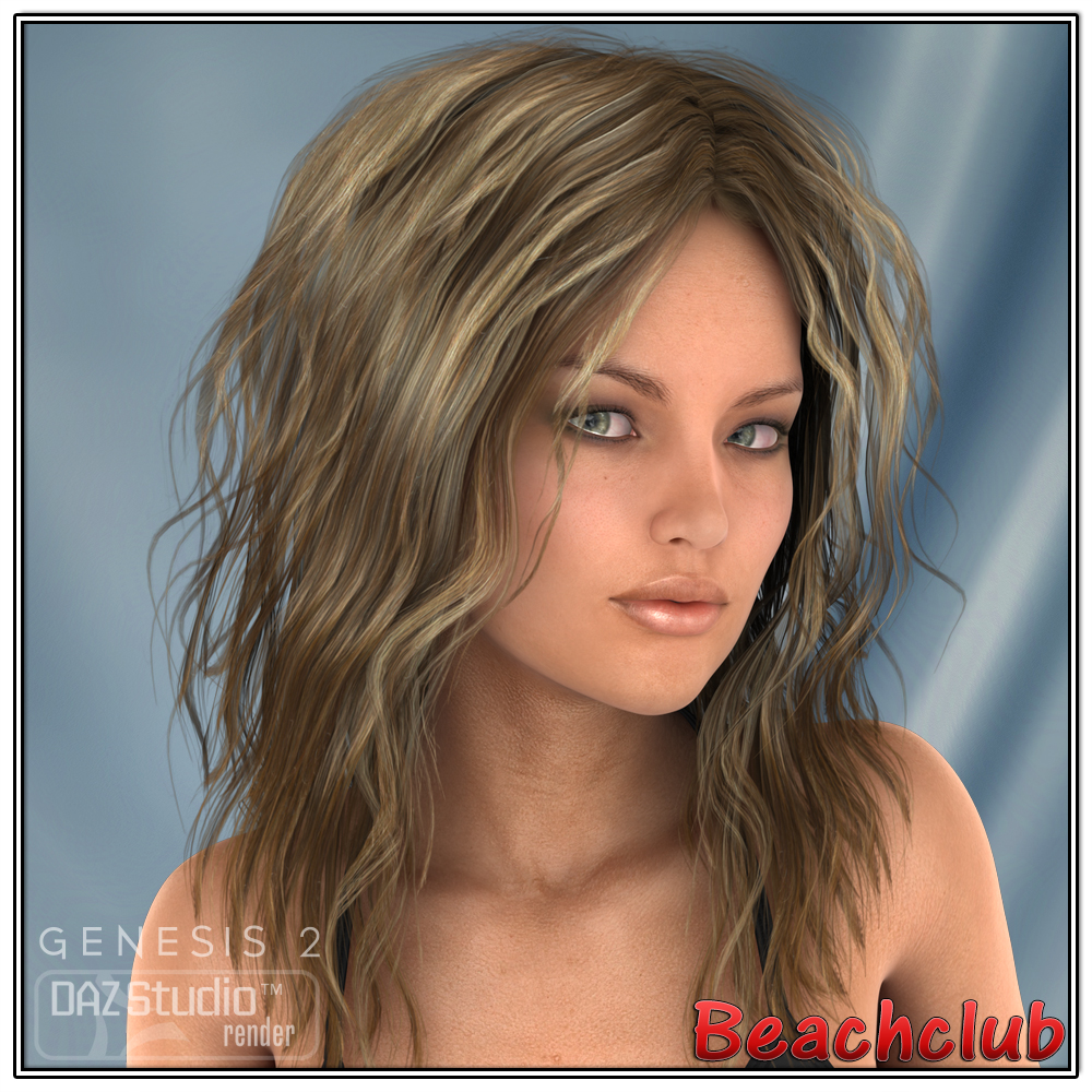 Beachclub Hair  for V4 and G2 by N/A