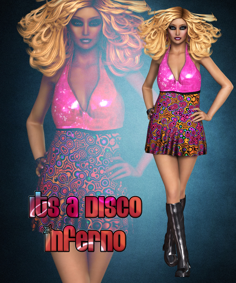 SWD_3DS Disco Dress by N/A