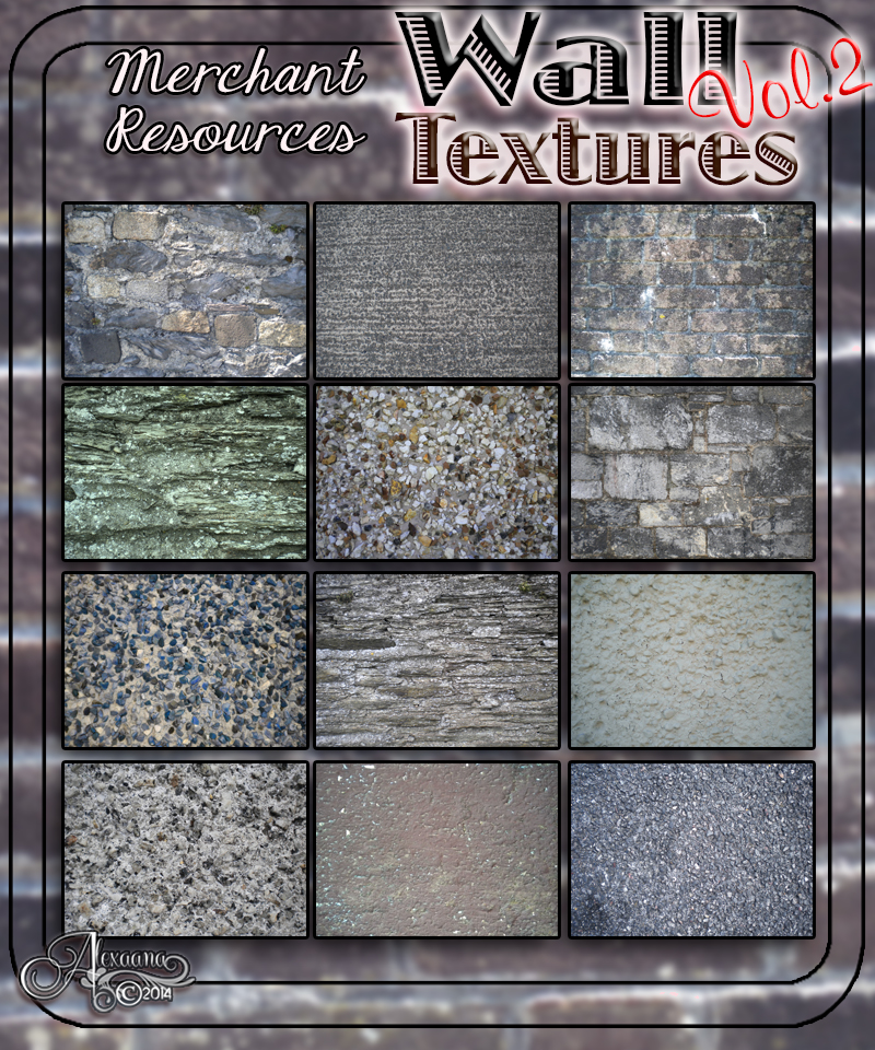ALXN Wall textures Vol.2 by N/A