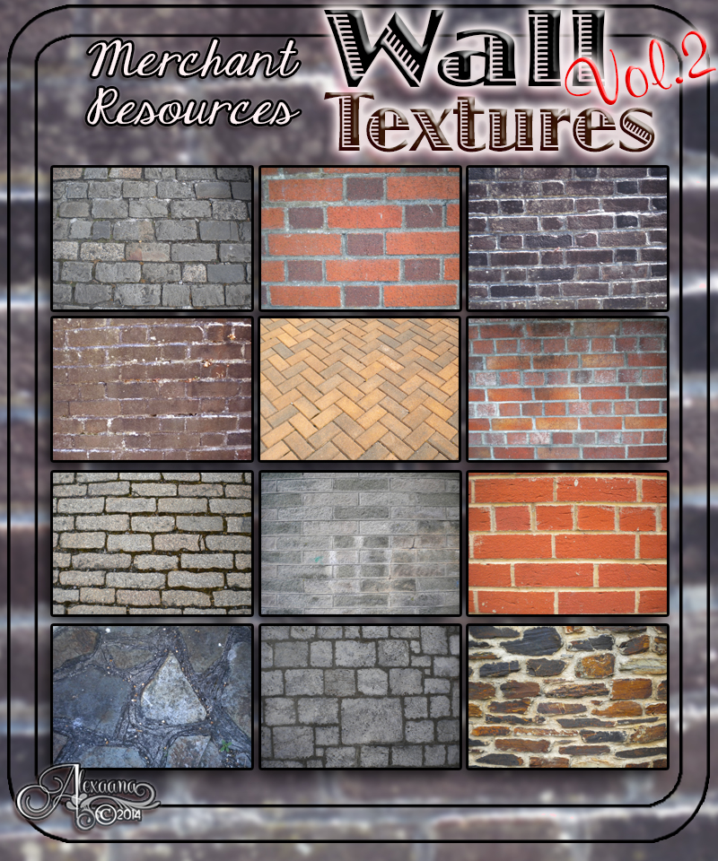 ALXN Wall textures Vol.2 by N/A