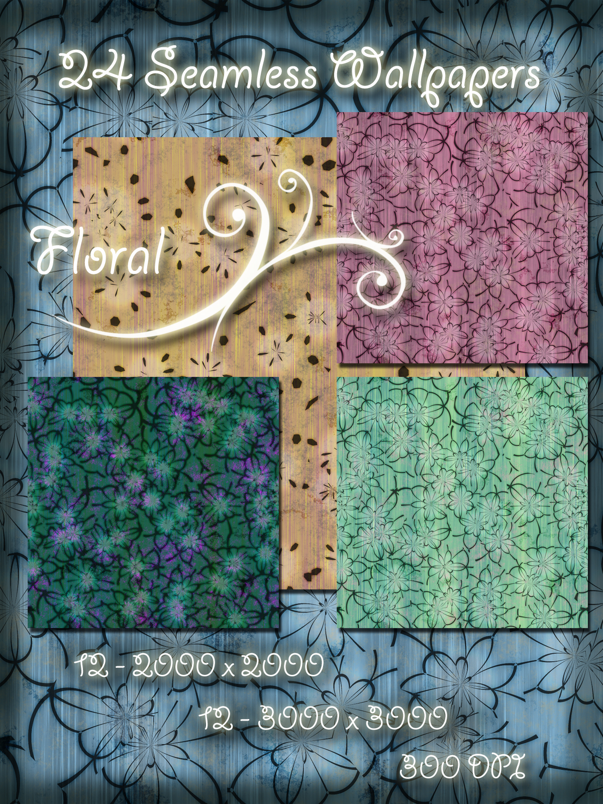 Walls N Floors - Wood N Wallpaper by N/A