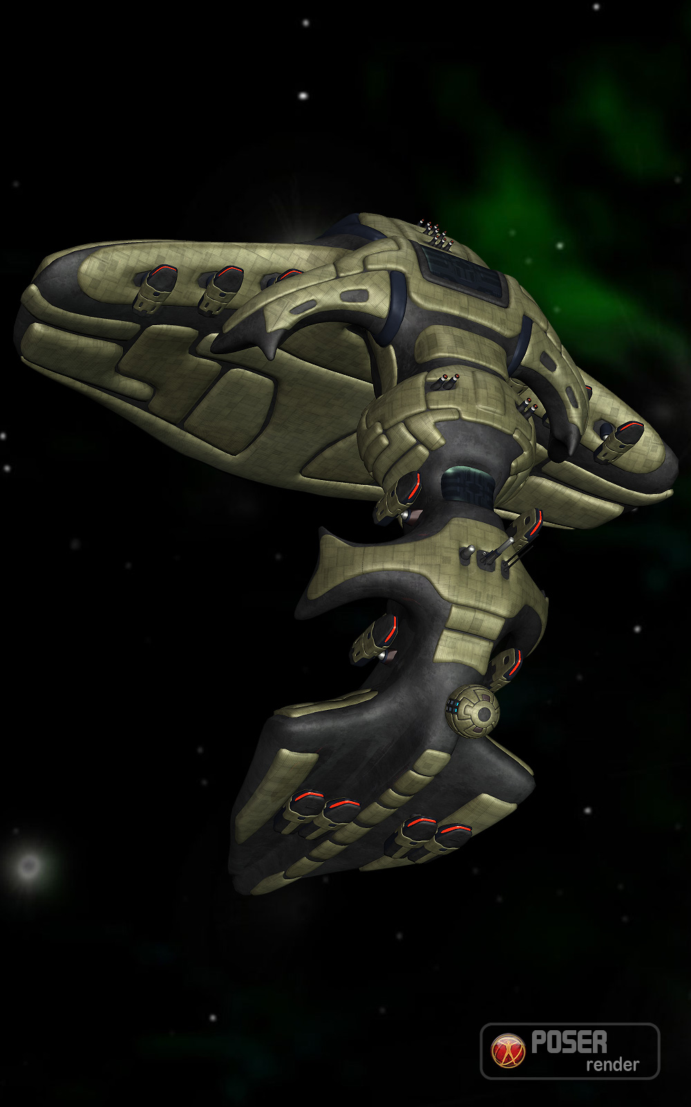 Alien GunShip by N/A