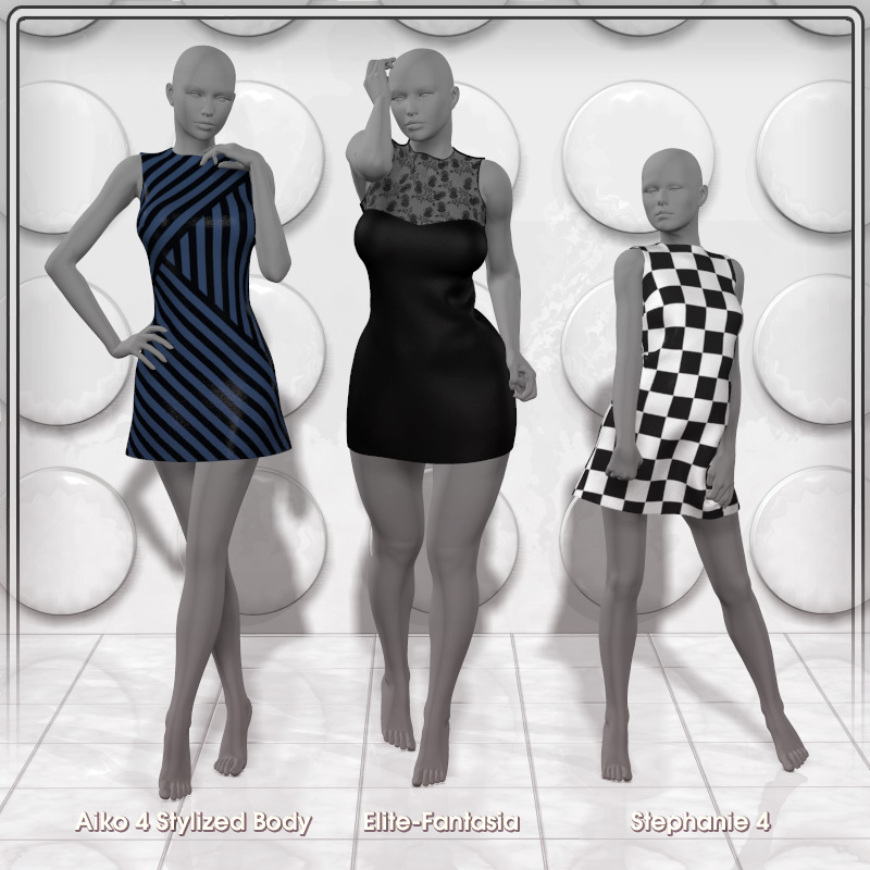 Dynamic Shift Dress by N/A