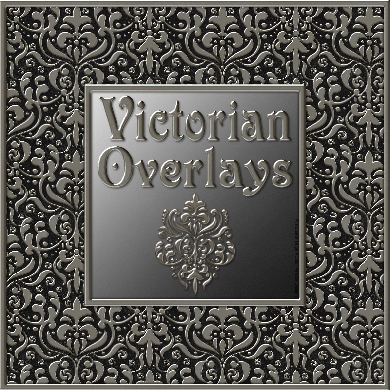 Design Resource: VICTORIAN Transparent Seamless Overlay Pack by N/A
