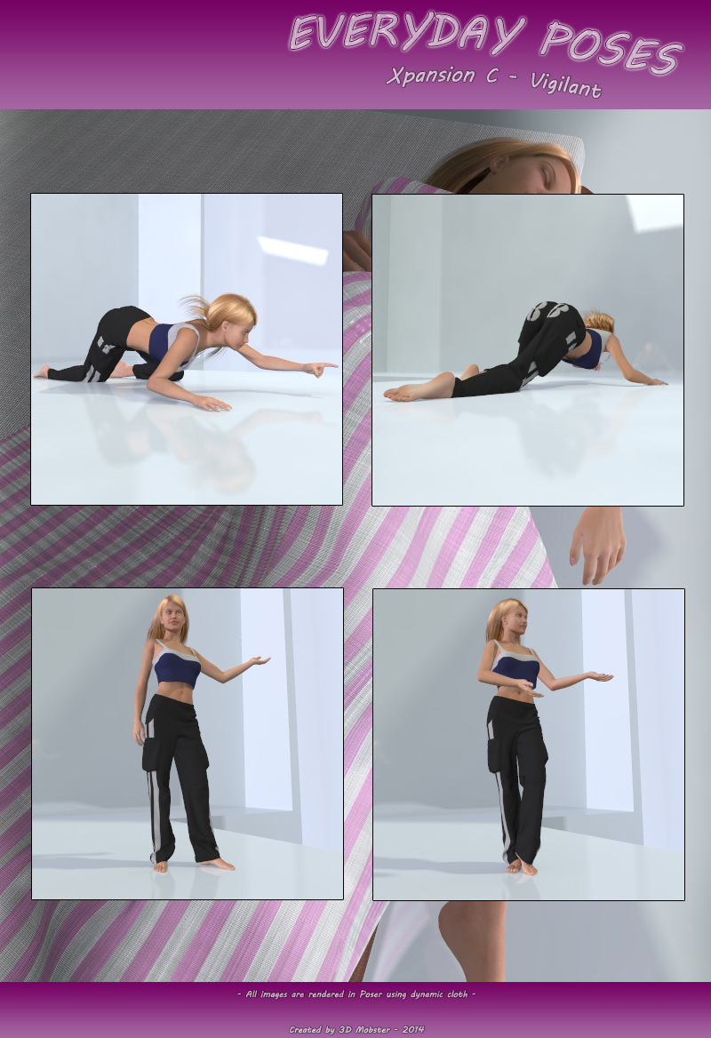 Everyday poses Xpansion C - Vigilant by N/A