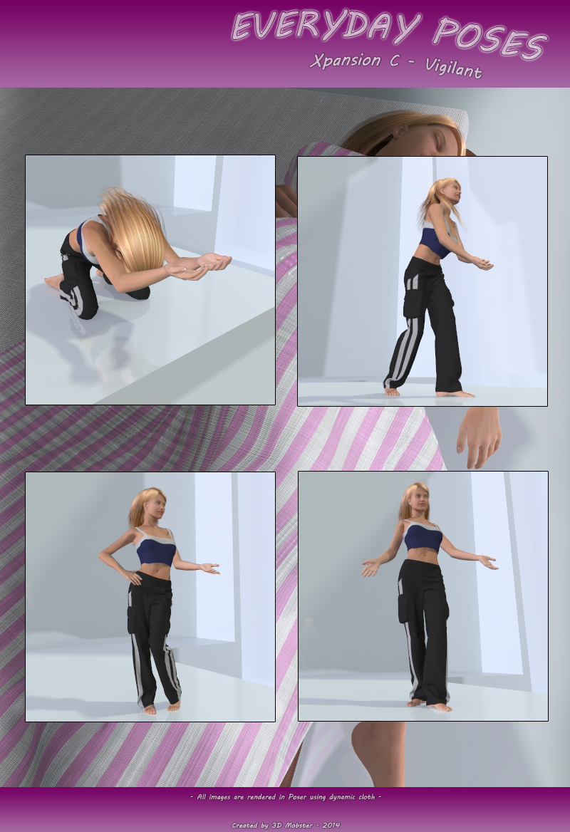 Everyday poses Xpansion C - Vigilant by N/A