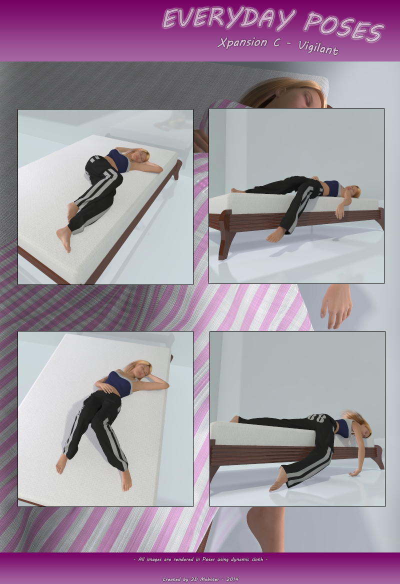 Everyday poses Xpansion C - Vigilant by N/A