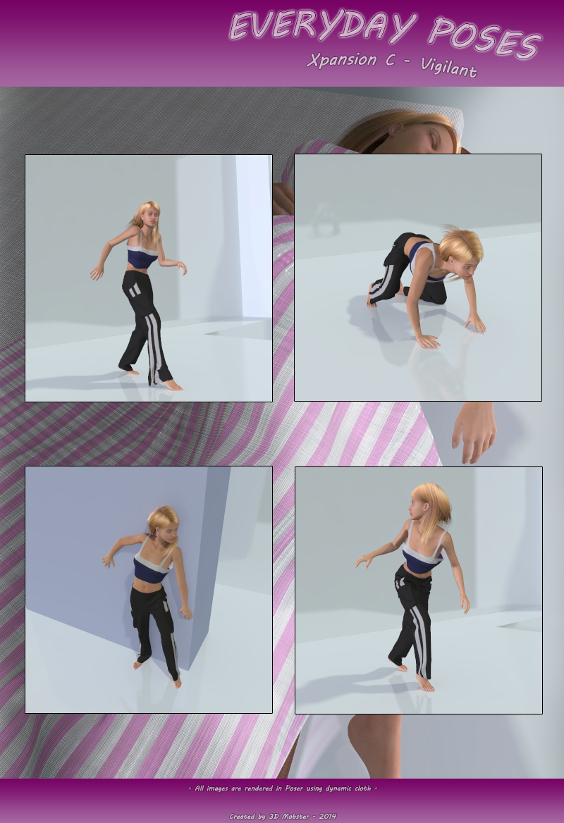 Everyday poses Xpansion C - Vigilant by N/A