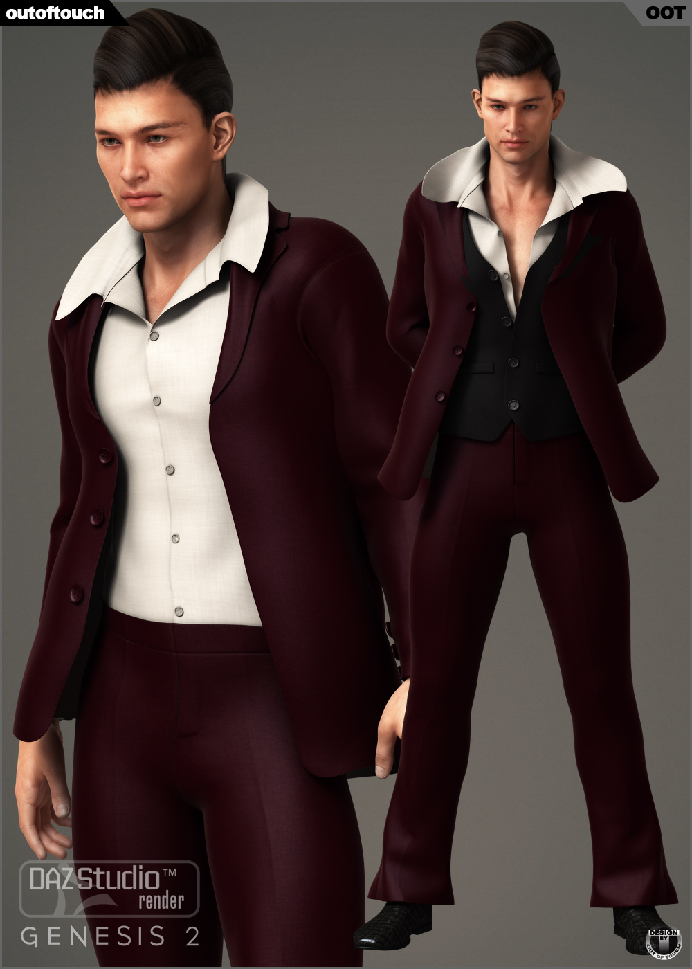 Formal Wardrobe for Genesis 2 Male(s) by N/A