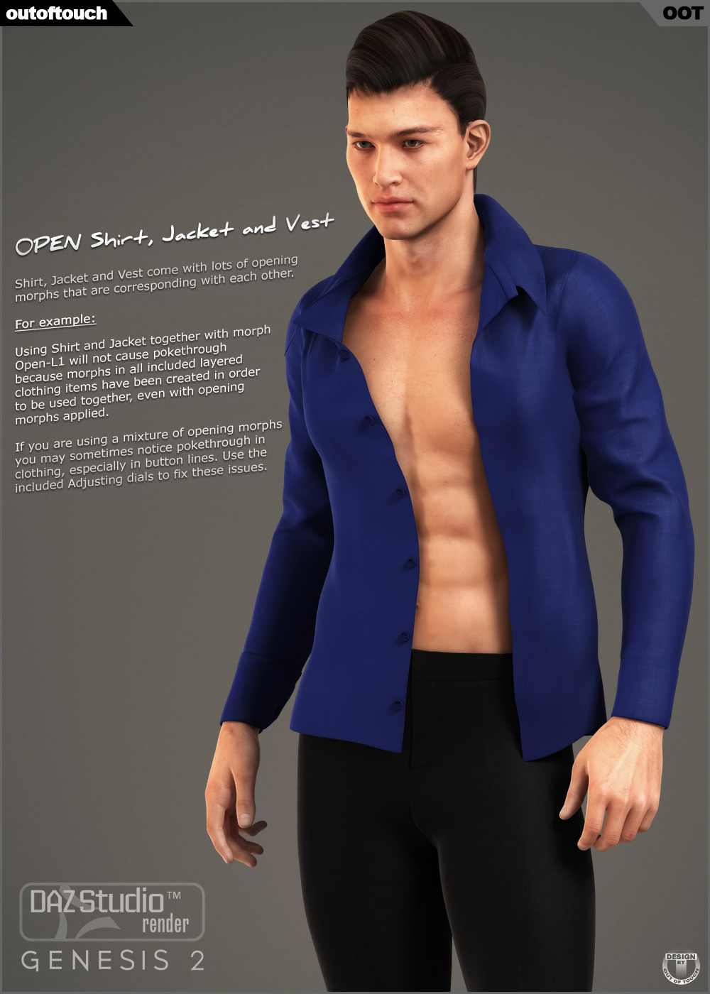 Formal Wardrobe for Genesis 2 Male(s) by N/A