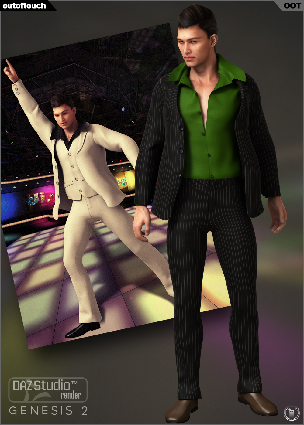 Formal Wardrobe for Genesis 2 Male(s) by N/A
