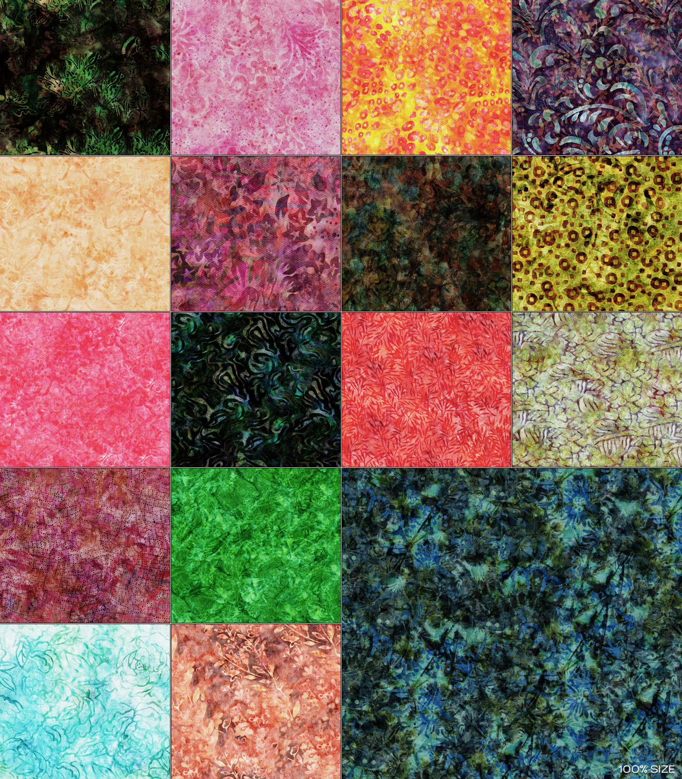 Vintage Batiks by N/A