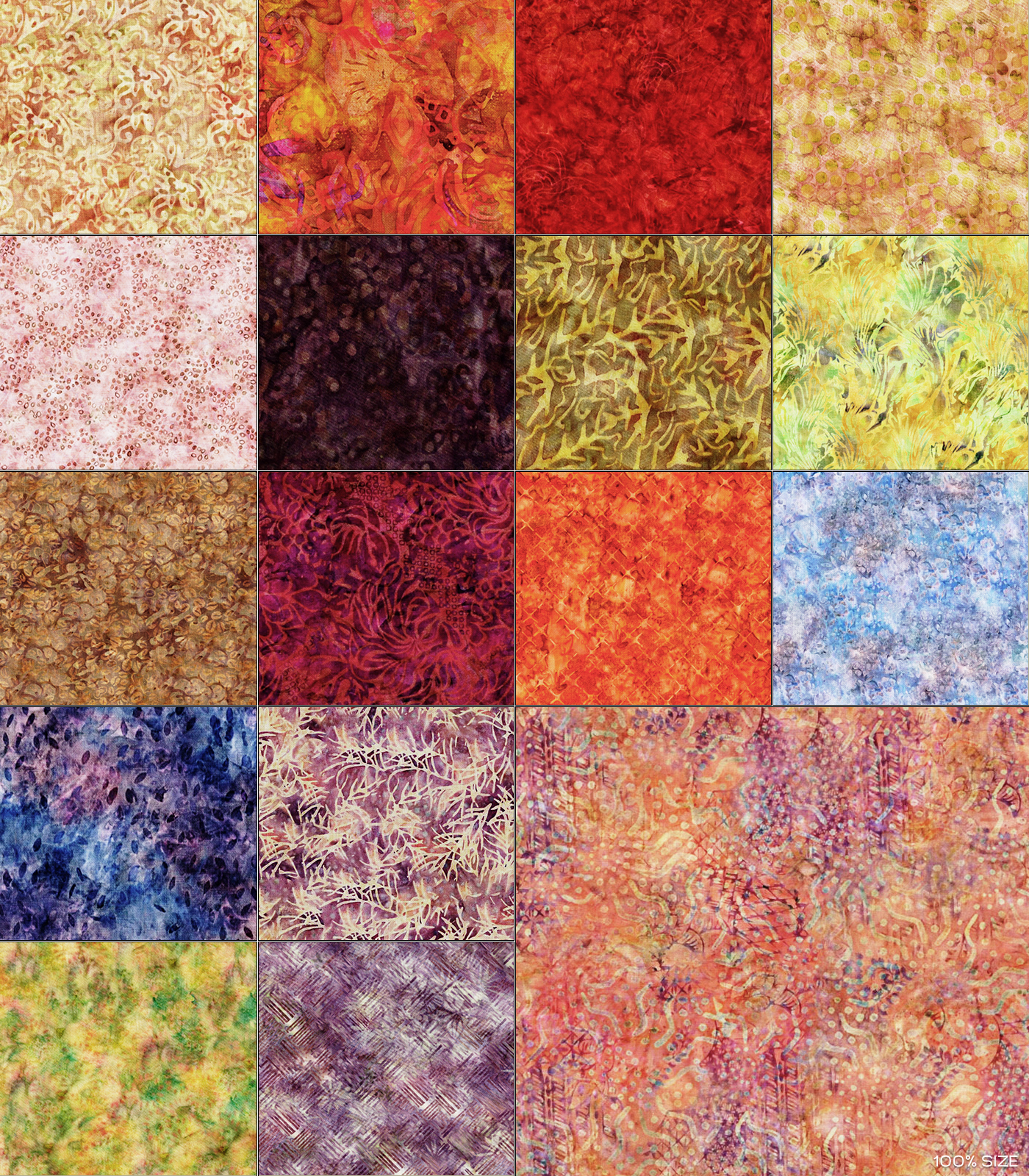 Vintage Batiks by N/A