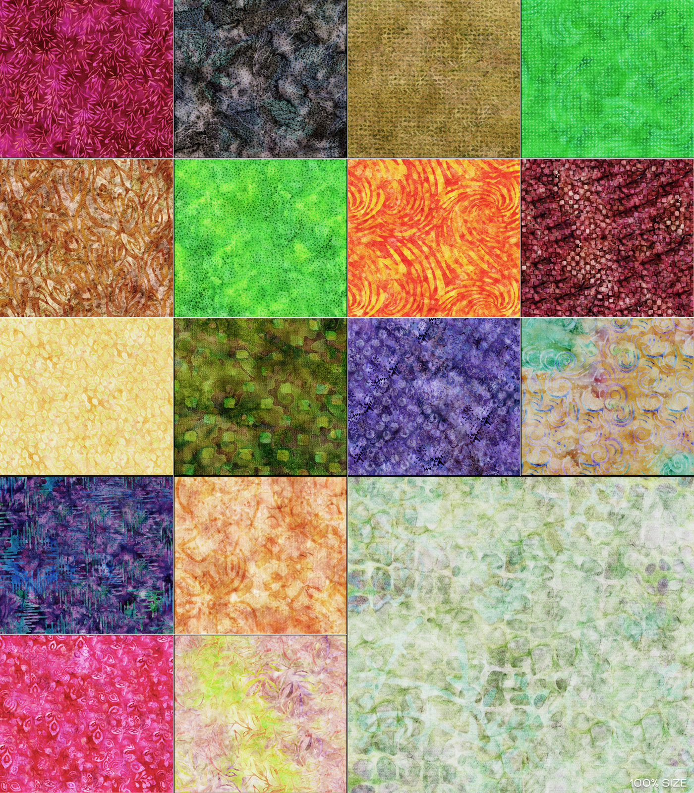 Vintage Batiks by N/A