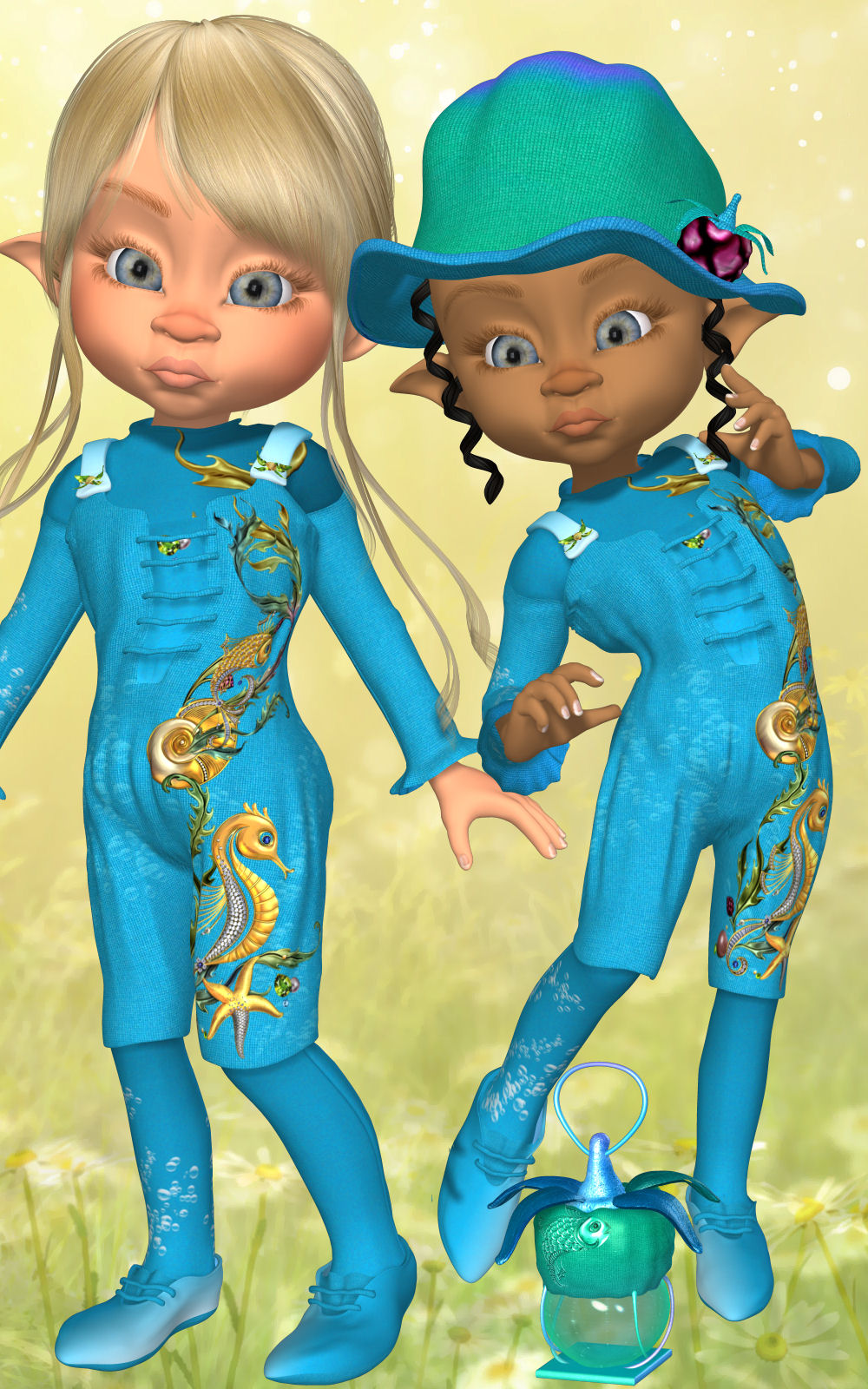 DA-Little Sweetie for Kiki Jumper Elves by N/A