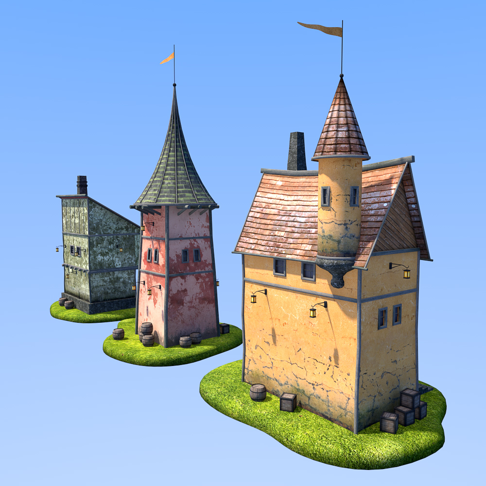 Set of houses 1 by N/A