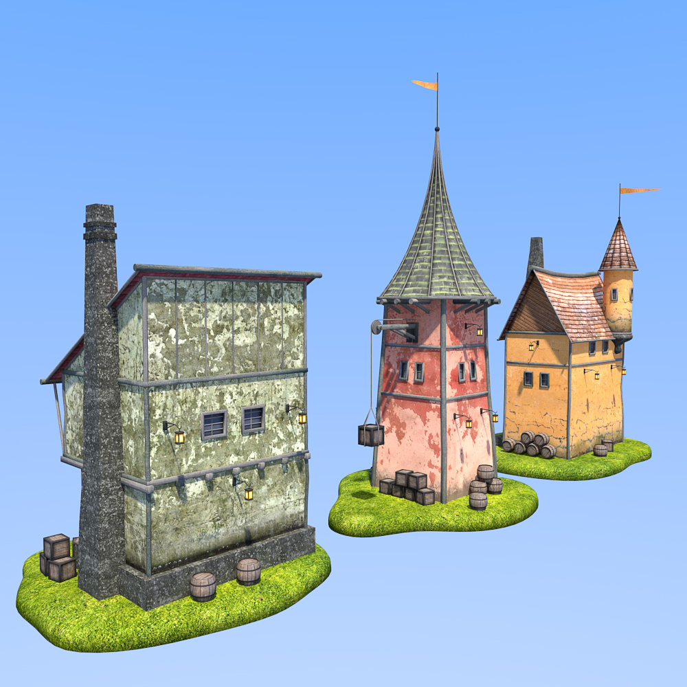 Set of houses 1 by N/A