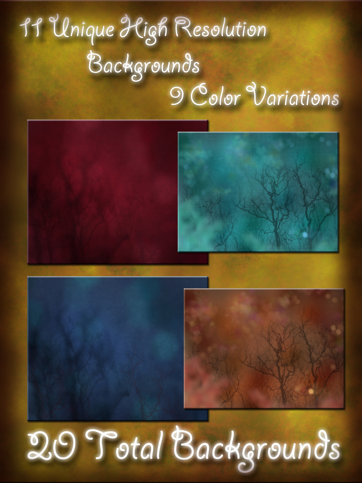 Nature's Miscellany - Abstract Natural Backgrounds by N/A