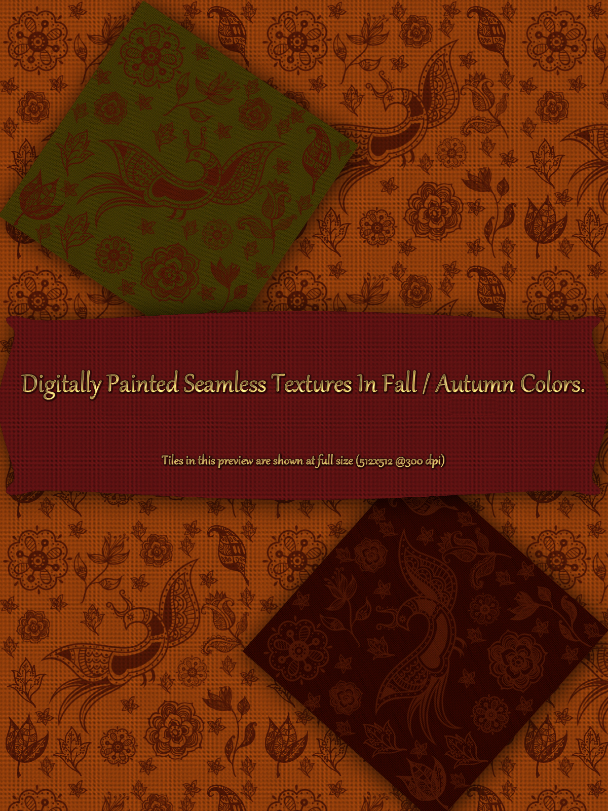 FB Autumn Blush Seamless Tiles- Merchant Resource by N/A