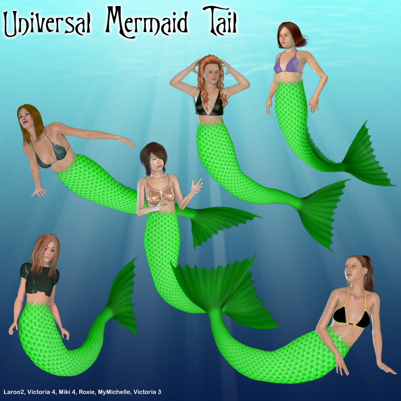 Universal Mermaid Tail by N/A
