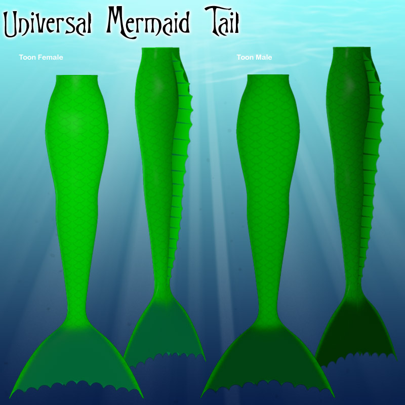 Universal Mermaid Tail by N/A