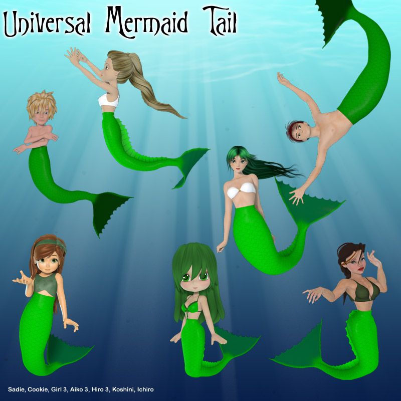 Universal Mermaid Tail by N/A
