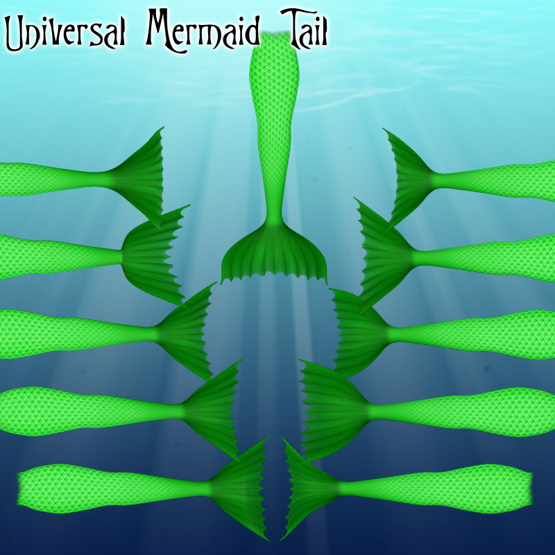 Universal Mermaid Tail by N/A