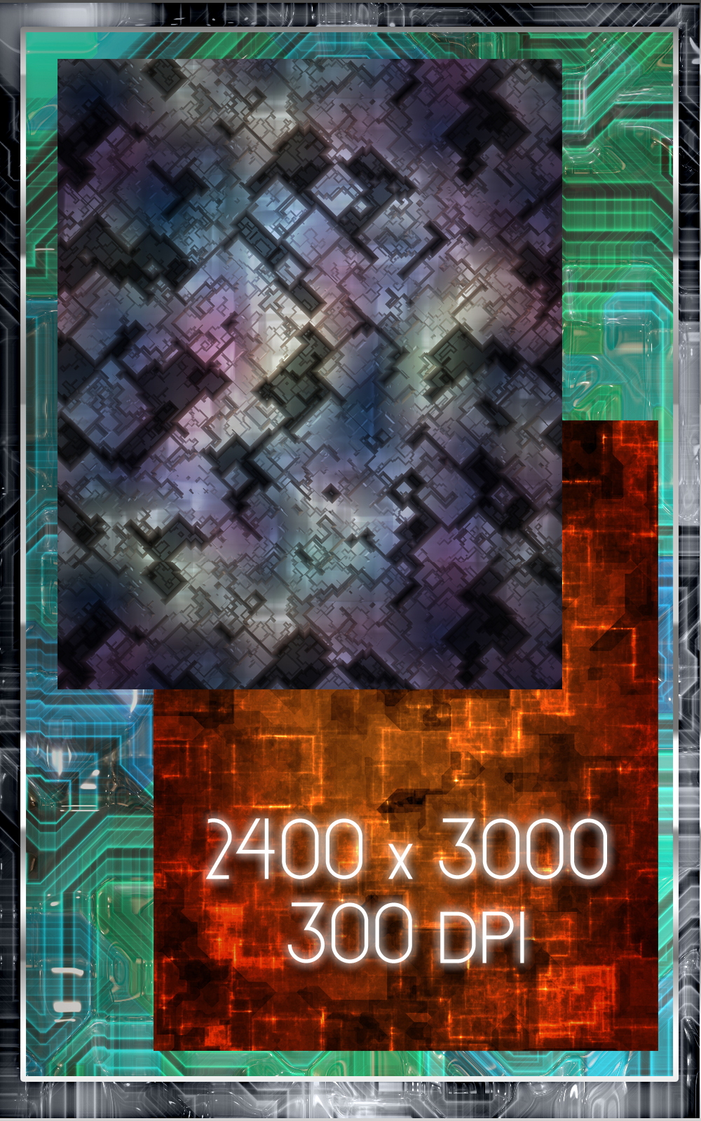 Cyber Punk Techno Backgrounds by N/A