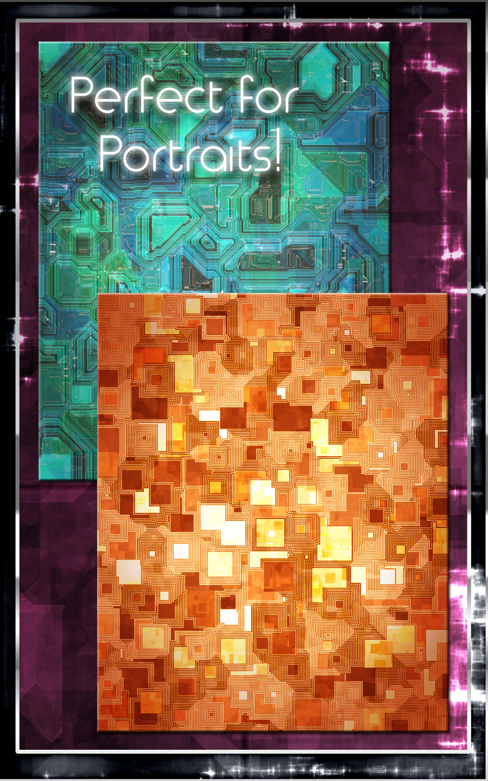 Cyber Punk Techno Backgrounds by N/A
