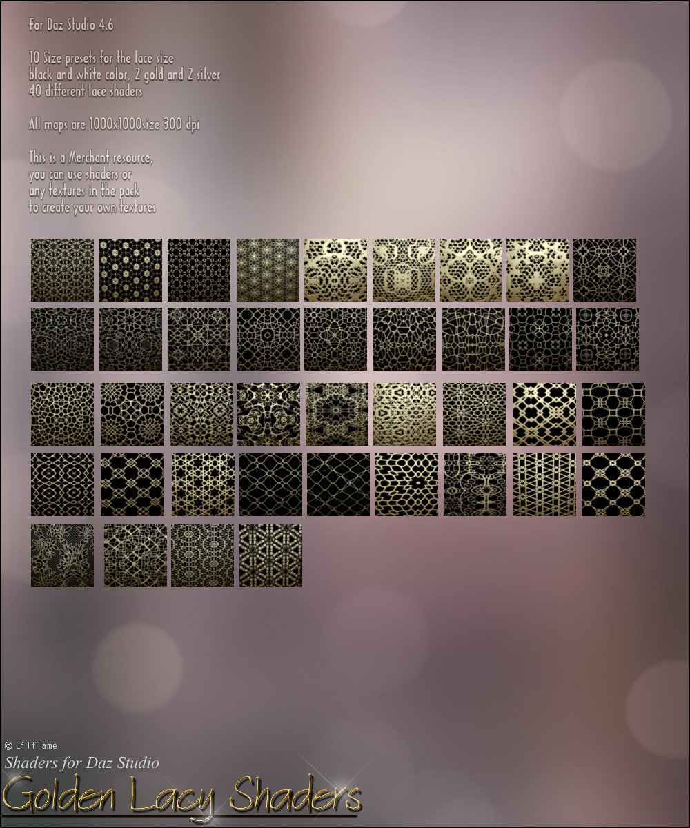 Golden Lacy Shaders by N/A