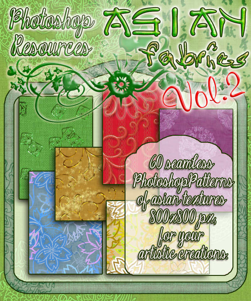 ALXn Asian Fabrics Vol2 by N/A