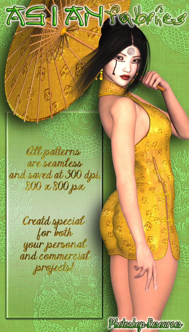 ALXn Asian Fabrics Vol2 by N/A