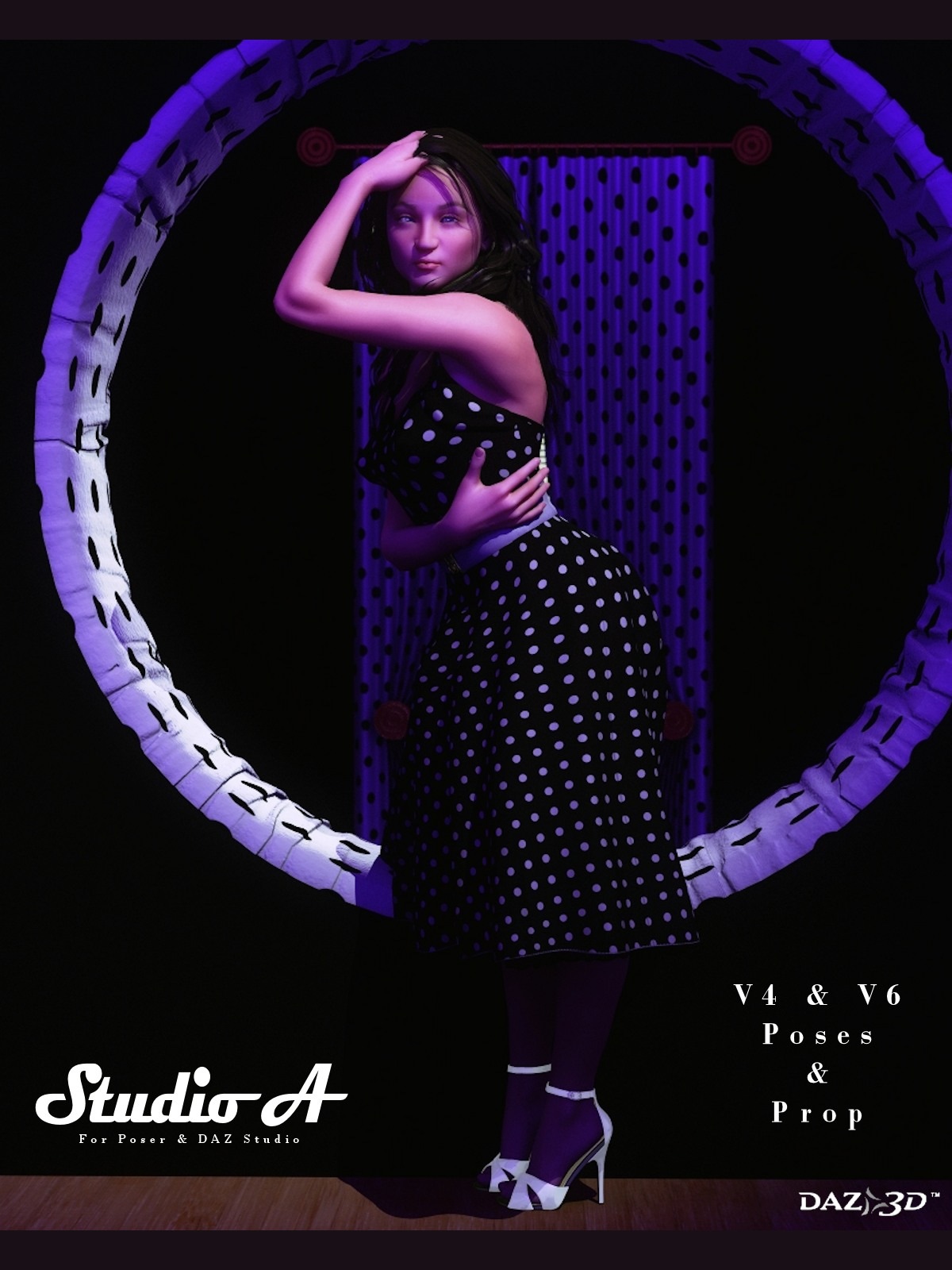 Studio A Prop and Poses for V4 & V6 by N/A