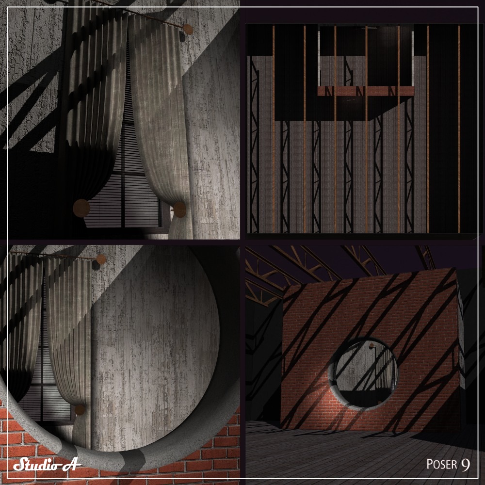 Studio A Prop and Poses for V4 & V6 by N/A