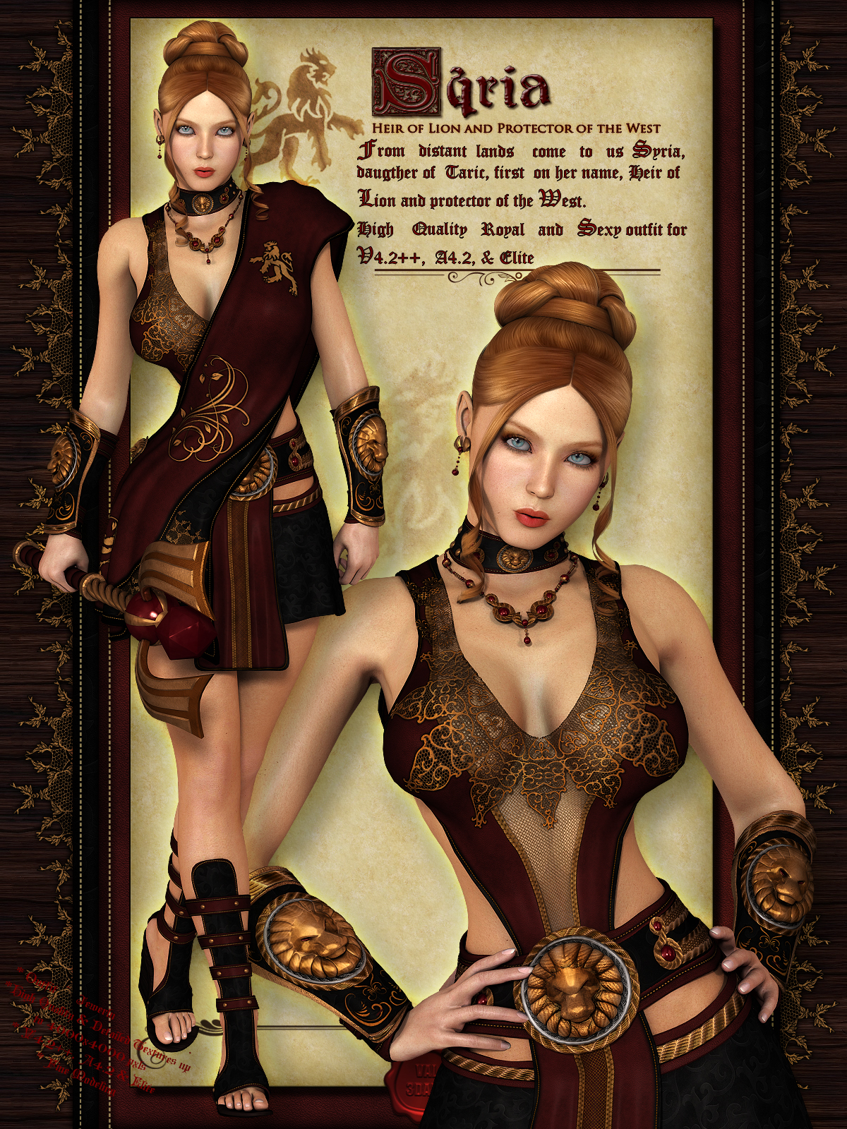 Syria Outfit for V4, A4 & Elite by N/A