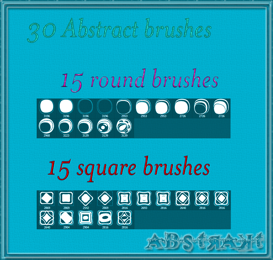 HNALXN AbstraKt Brushes and Styles by N/A