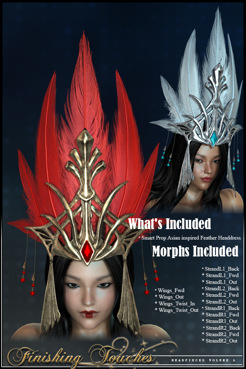 Finishing Touches: Headpieces Volume 6 by N/A
