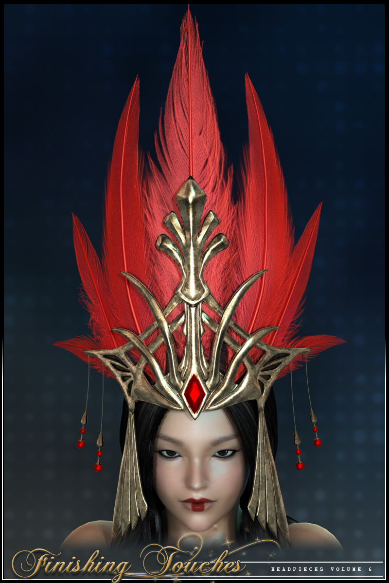 Finishing Touches: Headpieces Volume 6 by N/A