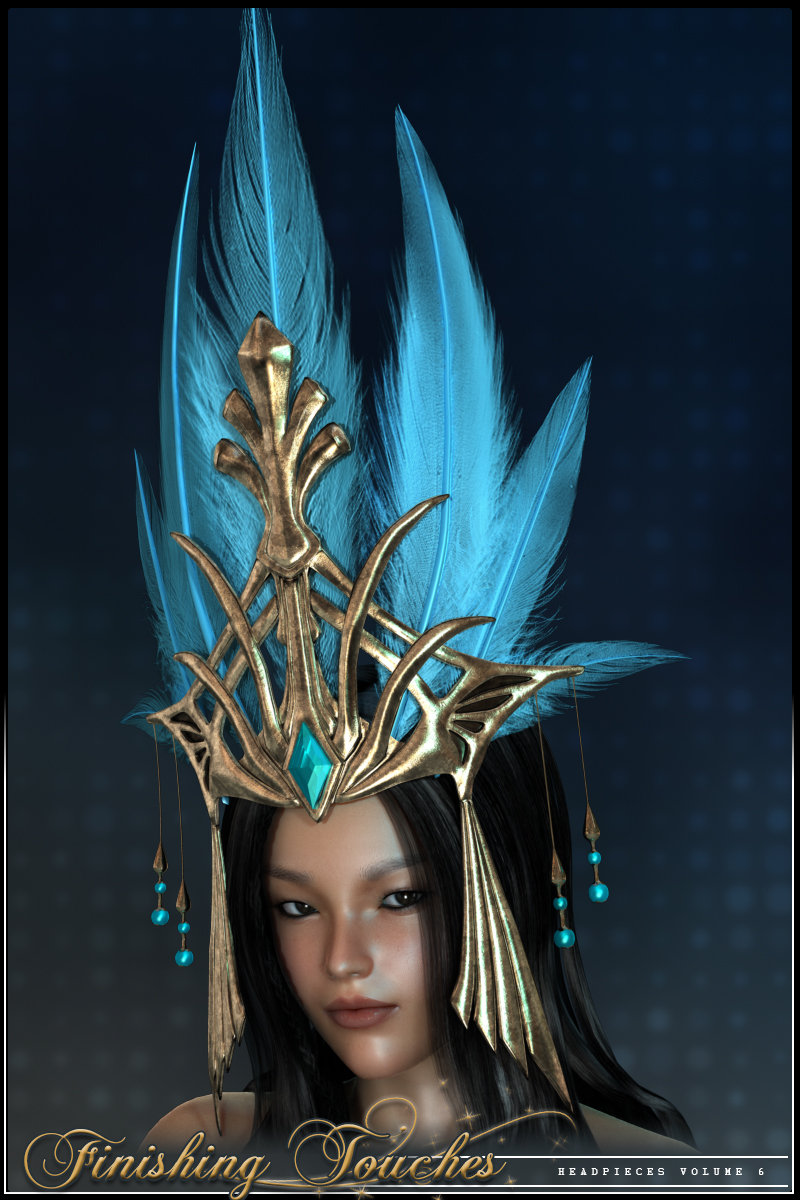 Finishing Touches: Headpieces Volume 6 by N/A