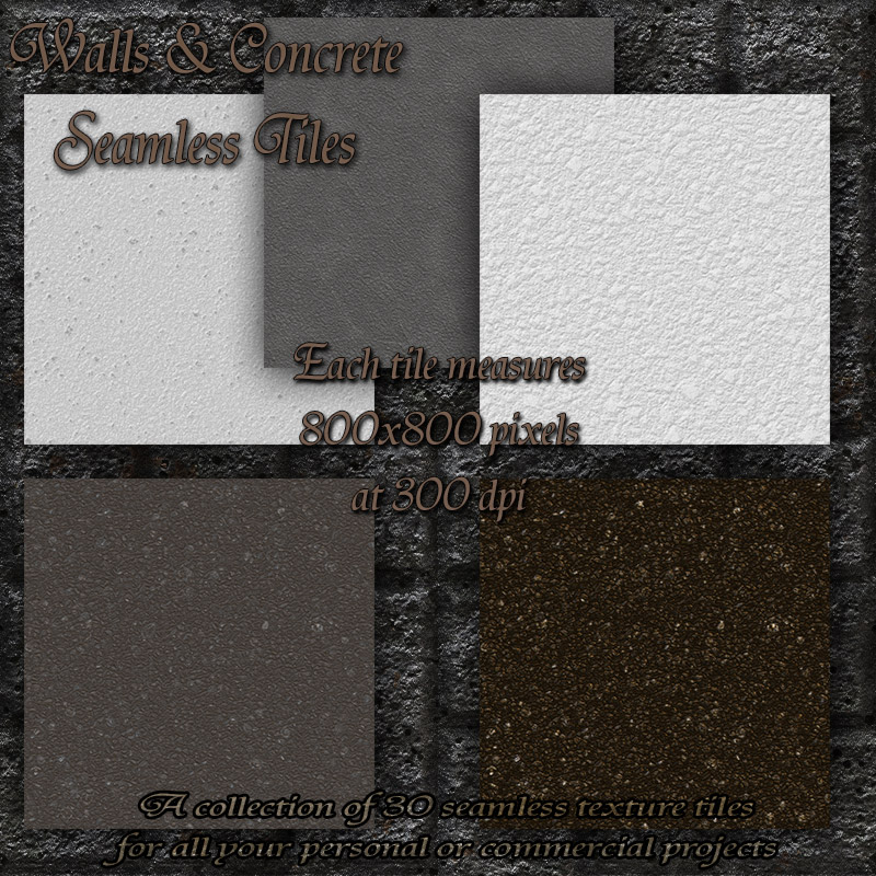 Walls & Concrete - Texture Tiles by N/A