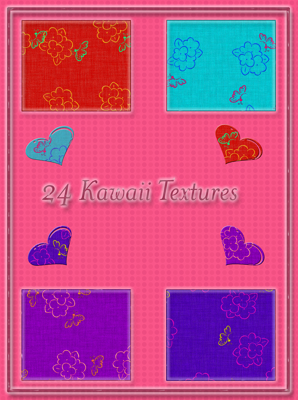 Kawaii Textures by N/A
