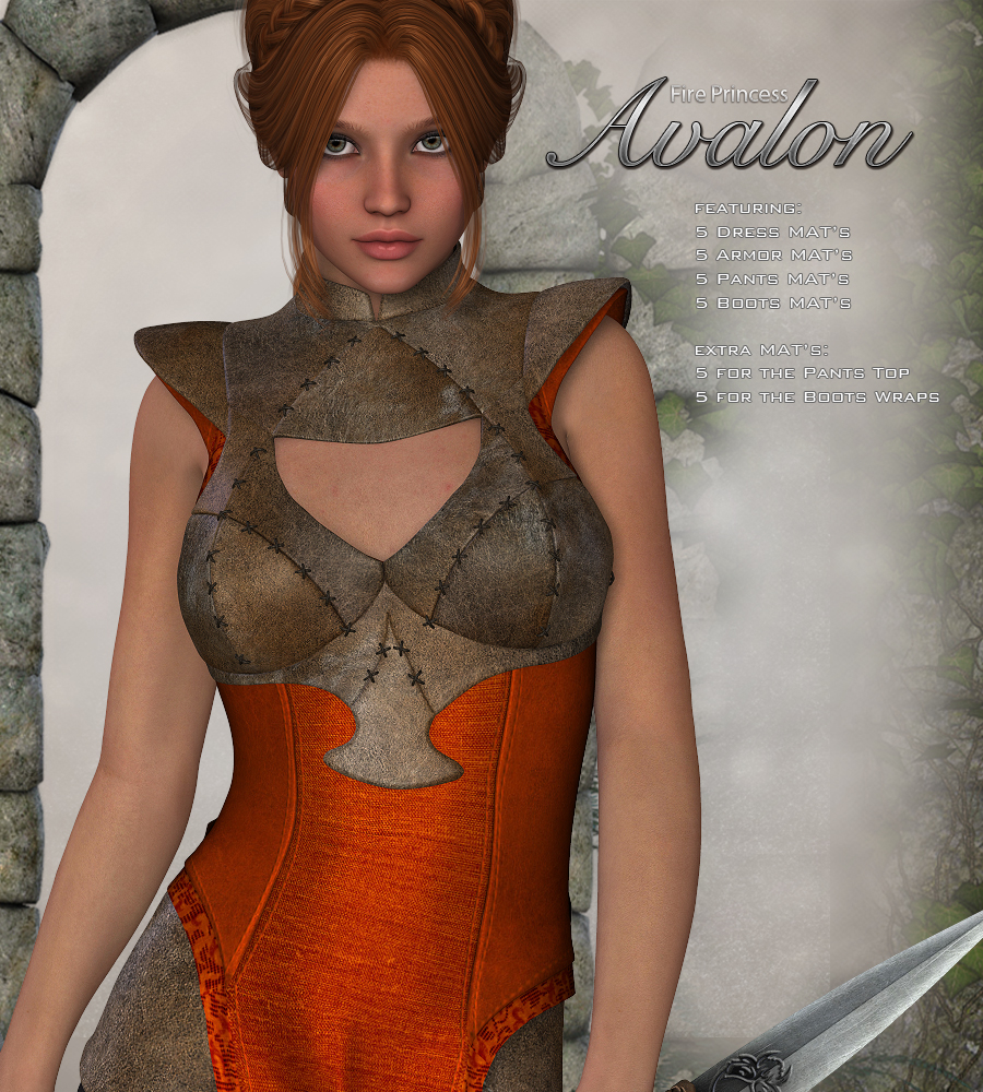 Avalon - Fire Princess by N/A