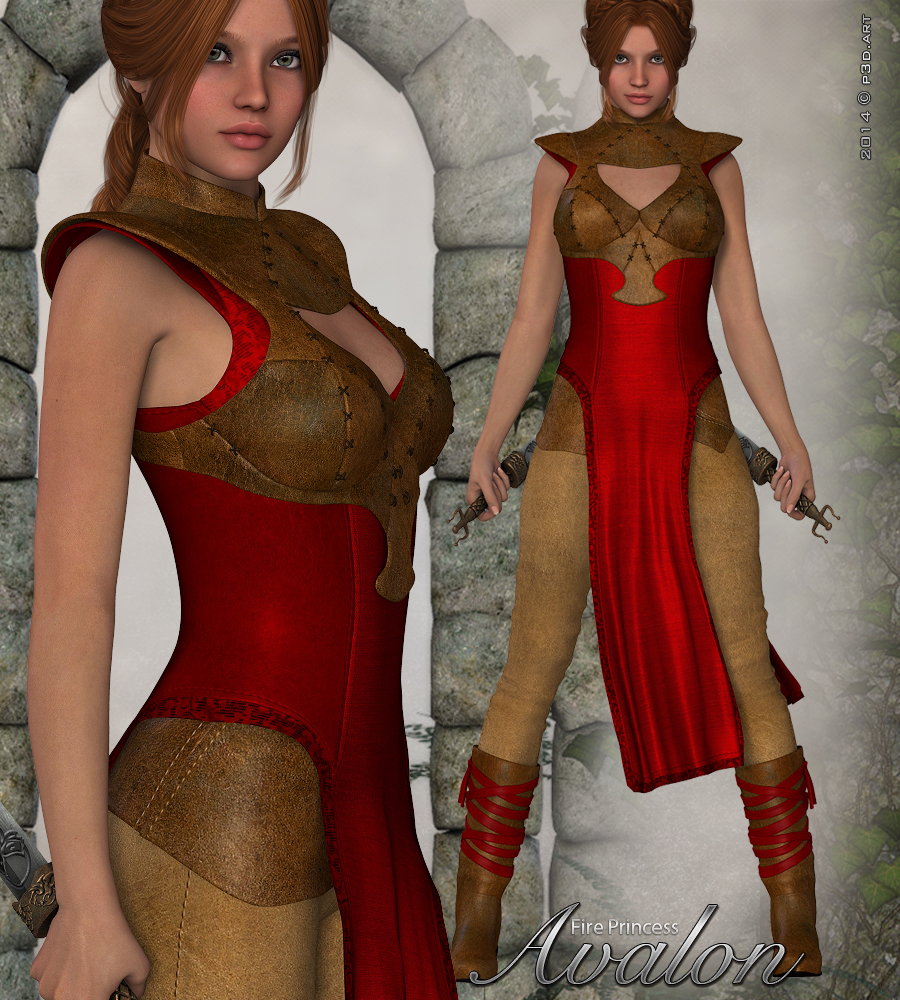 Avalon - Fire Princess by N/A
