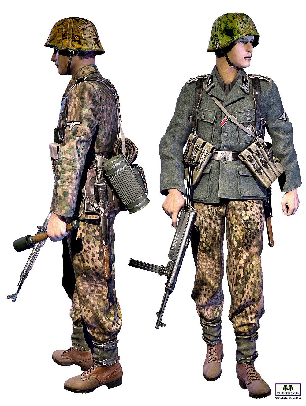 German Infantry WWII by N/A