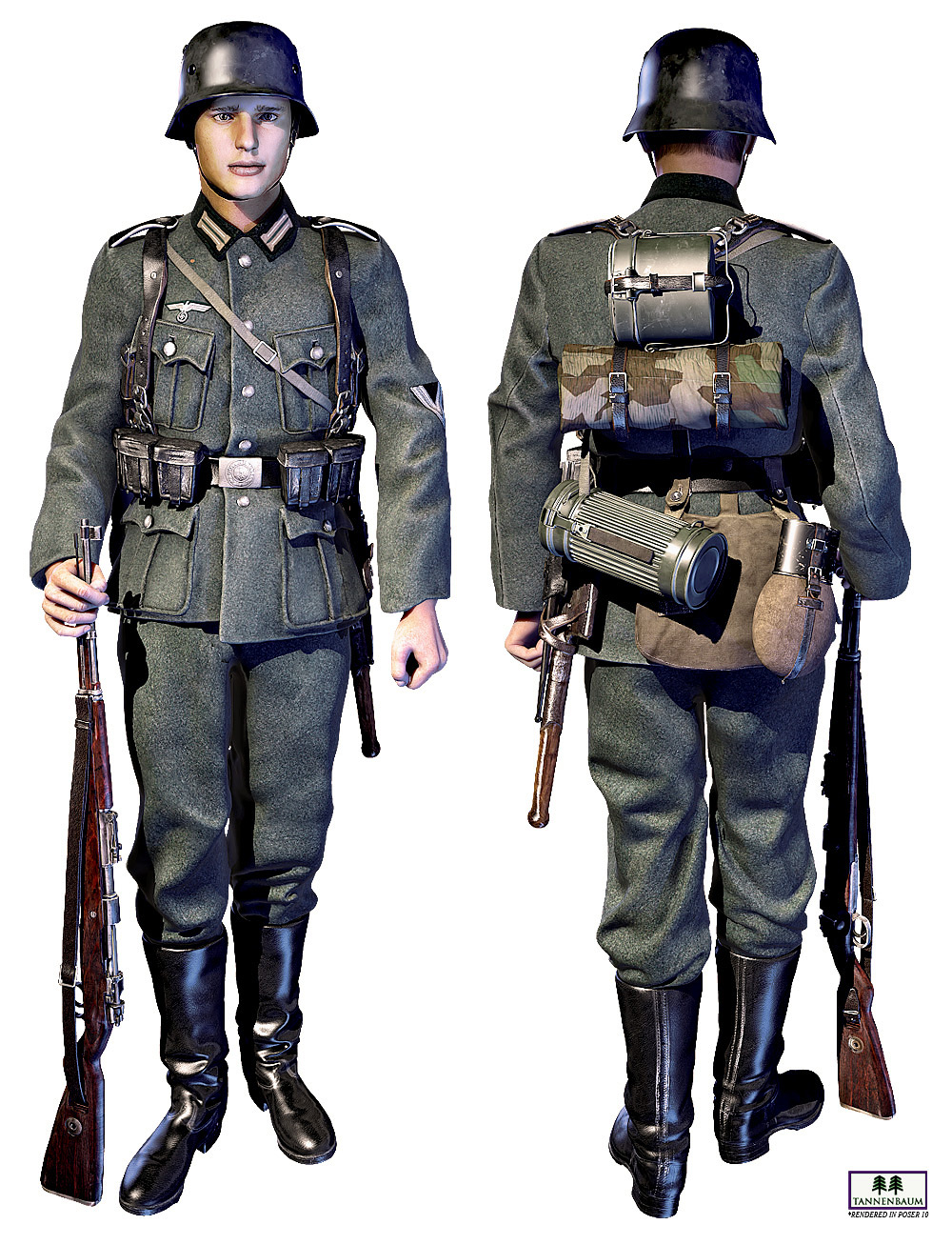 German Infantry WWII by N/A