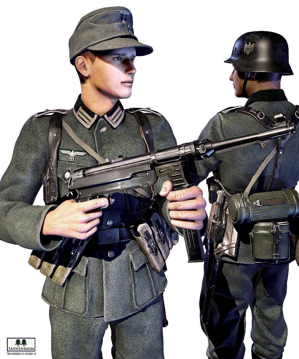 German Infantry WWII by N/A