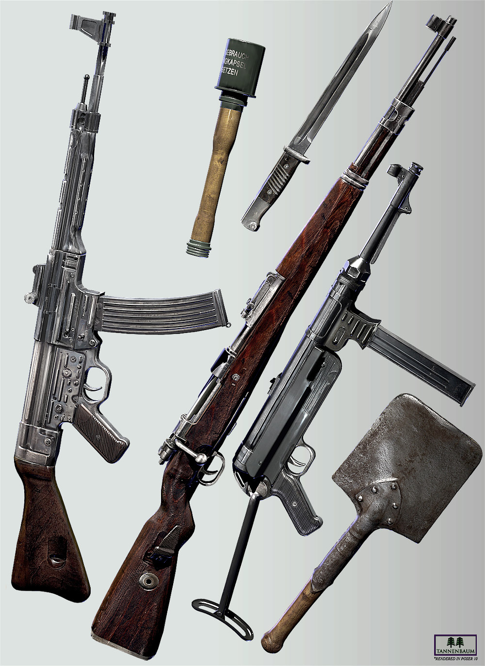 German Infantry WWII by N/A